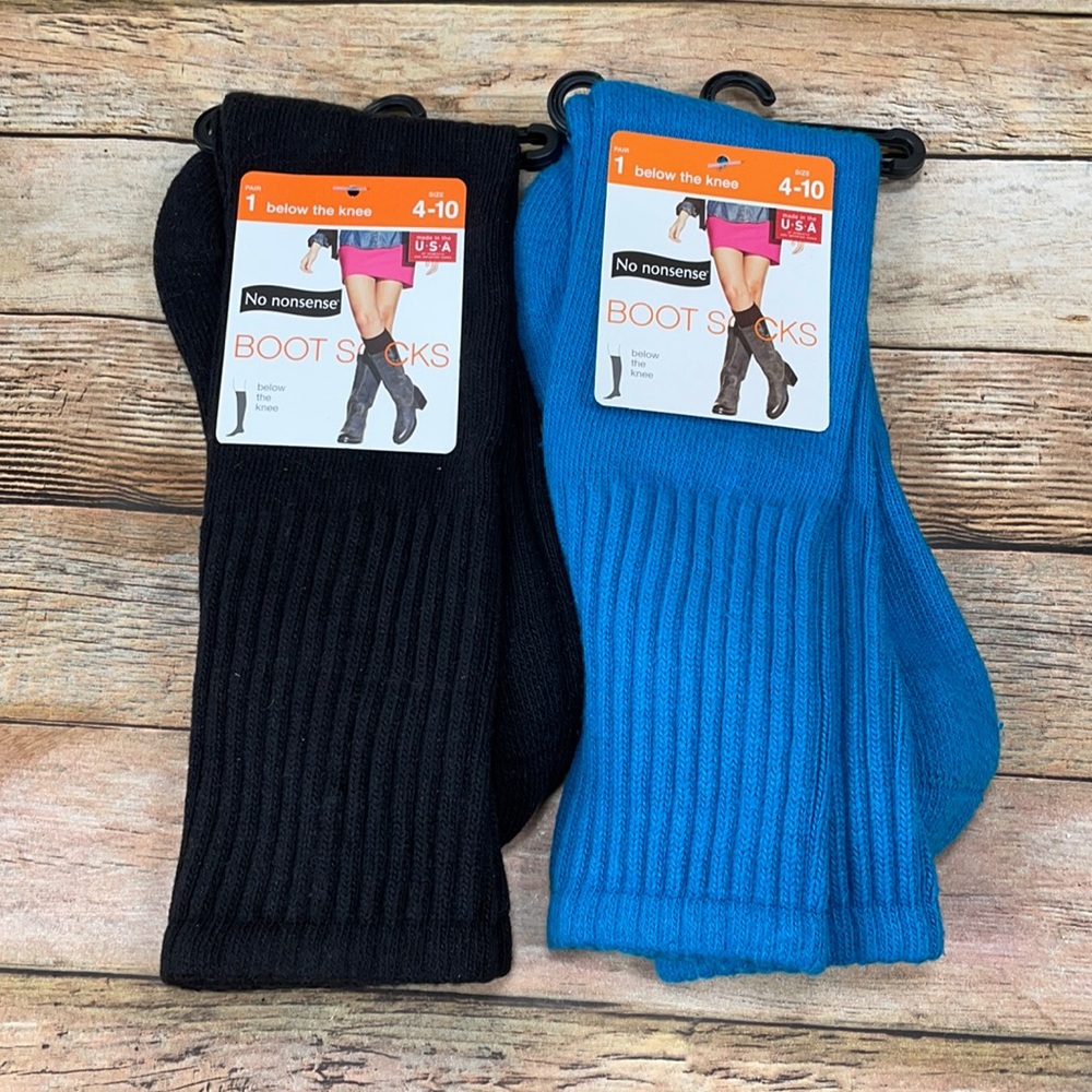 No Nonsense Boot Socks Ladies Size 4-10